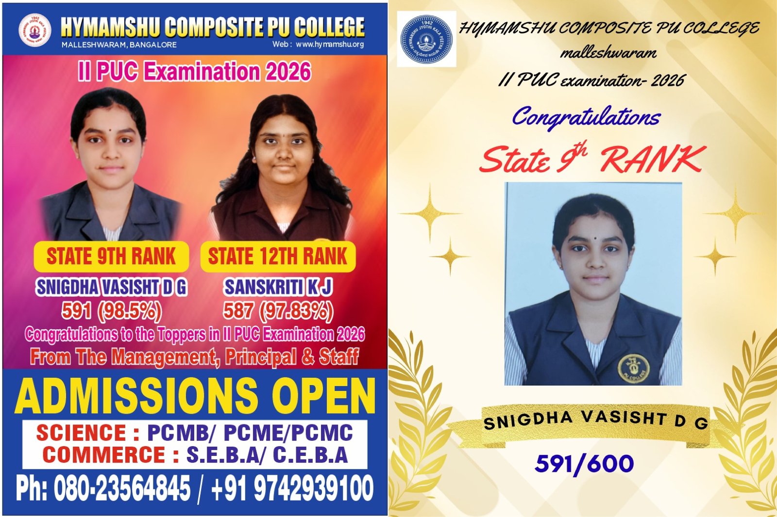 hymamshu-Toppers snigdha vasisht